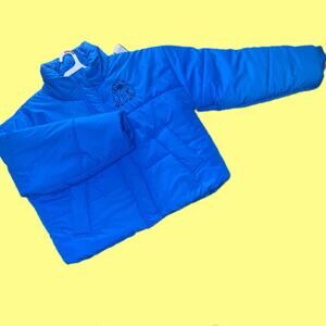 Disney Lilo & Stitch Puffer Jacket BLUE Unisex S